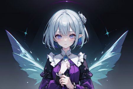 highly insanely detailed, masterpiece, top quality, best quality, highres, 4k, 8k, RAW photo, (very aesthetic, beautiful and aesthetic),  
(rsef style,fevercell style),chromatic_aberration,glitch_effects,cybernetic_elements,digital_aesthetics,vivid_colors,high_contrast,mystical_vibes,gradient_blend, 
<lora:rsef-000225:0.3>, 
(1girl:1.3), 
1other, 
 enigma split skirt,  sorceress boleros,   ,night vision goggles ,(1girl:1.6),solo,solo focus,(fully clothes,fully clothed:1.2),upper body,close-up portrait,face focus,sfw,safe_for_work,(Conservative Clothing,conservative_dress,long_sleeves,neck_coverage:1.2),(layering_piece,casual_wear,formal_appearance,arm_coverage,full_coverage,full_body_covering,classic_style:1.2),a beautiful elvish girl,noble man,ethereal elven beauty, pale skin, piercing blue eyes, 
, 
short hair with long locks,top knot hair,shag haircut hair,bob cut hair,hair ornament,hair beads, 
, 
(pure purple background,transparent background:1.2), 
,âââ