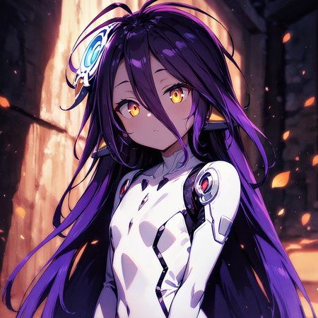 shuvi,  (masterpiece, best quality, very aesthetic:1.2), white jumpsuit, standing,  upper body,   <lora:shuva-no-game-000008:0.8>