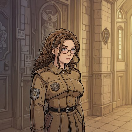 saga items <lora:Akabur_IllustriousV1:0.9689224083859929>akaburstyle,<lora:ILDMC5Nicoletta:0.8418140192902108>DMC5Nicoletta, brown hair, long hair, brown eyes, glasses,descriptive,highly detailed,sharp focus,zPDXL3 zPDXLxxx sharp_LASCALAE,ultra sharp focus,<lora:500SharpCivitai_Lascalae:0.4849980086196562> trending sweet magnificent marvelous ððð well done detail cumdisplays fantastic mondaymotivation awesome pic !!! ð fine â¤â¤ extraordinary BREAK <lora:zy_Detailed_Backgrounds_v1:0.285168658455181> detailed background dynamic immersive inner room of boutique hard surface in full daylight