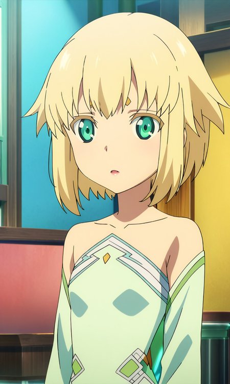 anime artwork juno, 1girl, solo,short hair, blonde hair, lips, green eyes, petite, flat chested,clothes,masterpiece,best quality,8k highres,detailed . anime style, key visual, vibrant, studio anime, highly detailed
