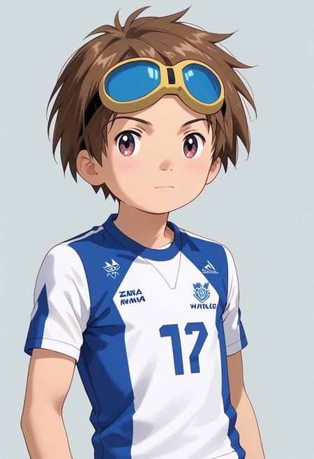 score_9, score_8_up, score_7_up, zPDXL2, 
,
1boy, solo, goggles on head, brown hair, volleyball uniform