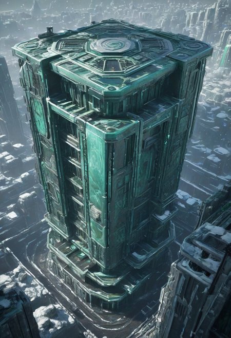 (dramatic, gritty, intense:1.4),masterpiece, best quality, 32k uhd, insane details, intricate details, hyperdetailed, hyper quality, high detail, ultra detailed, Masterpiece, ((a sophisticated building floating in the sky,)) ((in the style of futuristic design building)), contraption, in the style of Unreal Engine 5, dystopian cityscape, post-apocalyptic futuristic style, conceptual art, Frostpunk, sci-fi anime, Alex Alemany, Relationships, James Gilard, romantic graffiti, spatial relationships style can't believe how beautiful this is, pop music style, Light Emerald, 32k Ultra HD, castle