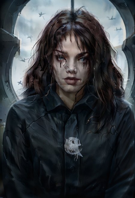 score_9, score_8_up, score_7_up, realistic, dark theme, low light, ((RoomLR)). 
1girl, Tomie Kawakami, Gorgeous sexy female. Beautiful feminine face, Long hair, Sexy makeup.
Bird.
