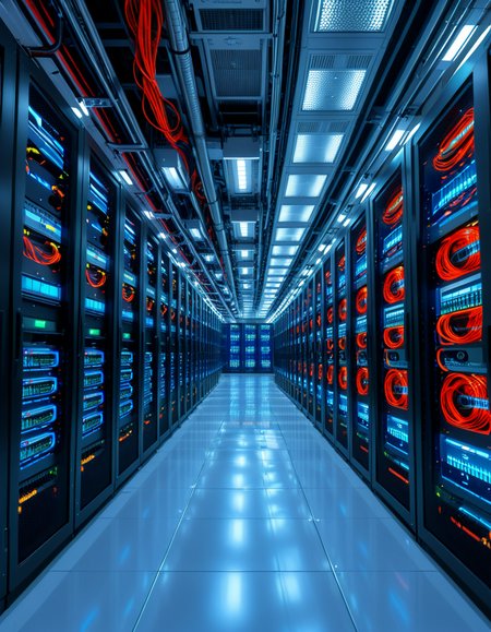 high-security server room