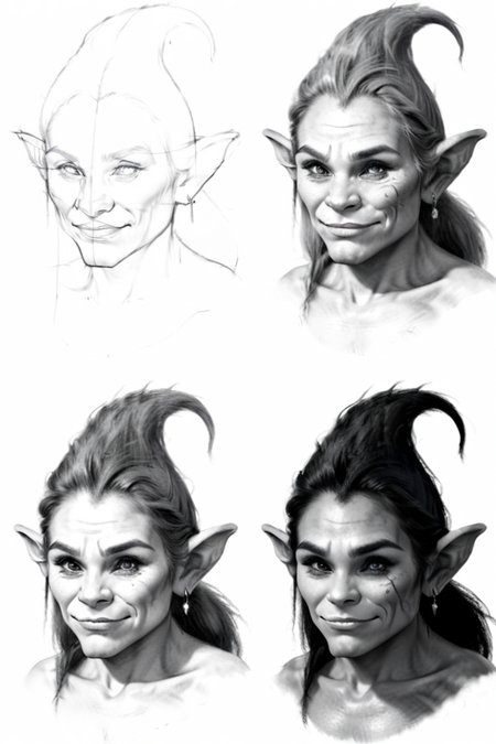 <lora:How_to_draw_step_by_step_2:1> howtodraw, greyscale sketch, 4 steps, troll, detailed
 <lora:add-detail-xl:1>