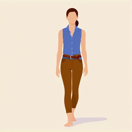 <lora:F2D-000001:1>,flat color,1boy,buttondown shirt,vest,brown belt,yoga pants,Having a solo spa day at home.,isolated,simple background,no background,no face,minimalistic,, Vector art, Vivid colors, Clean lines, Sharp edges, Minimalist, Precise geometry, Simplistic, Smooth curves, Bold outlines, Crisp shapes, Flat colors, Illustration art piece, High contrast shadows, Technical illustration, Graphic design, Vector graphics, High contrast, Precision artwork, Linear compositions, Scalable artwork, Digital art