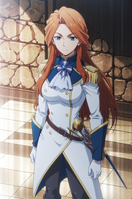 Jessica Schwartz / ジェシカ・シュバルツ ( Vermeil in Gold / Kinsou no Vermeil: Gakeppuchi Majutsushi wa Saikyou no Yakusai to Mahou Sekai wo Tsukisusumu / 金装のヴェルメイユ ～崖っぷち魔術師は最強の厄災と魔法世界を突き進む ) Anime Design