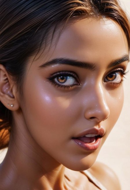 (Wide angle, Long shot:1.9), Kodak Motion Picture Film Style, long shot, Ultra realistic, (deepika:1.3),  pleased, delighted, lustful, action scene, professional picture, intense gaze, sensuality, cute tamil girl , eyes closed, covering her entire mouth with her hand, hand over mouth, stifling a lustful whispering with her hand, hand stiffling expression of happy surprised, (the palm of the hand stifling a cry with his hand covering her mouth:1.3), hand flat over the mouth, detailed skin, sweaty, Indian , (stunningly cute Belle, having intense surprise, futuristic powered cowgirl outfits, slender body, skinny, 21 years old:1.3) , OverallDetail