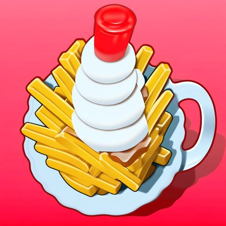 Video Game Food Icons