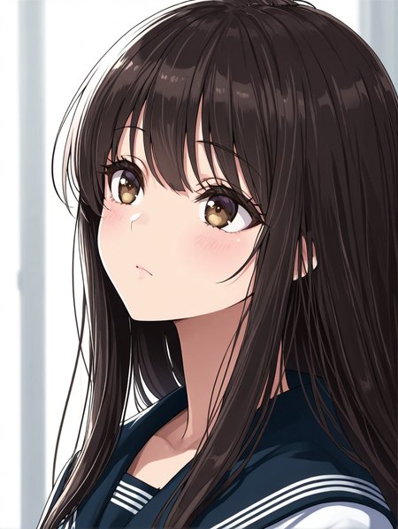 <lora:Lyricbox-Blast-ArtStyle-IXL-10:1>1girl, long hair, serafuku, portrait, 
, best quality, masterpiece,