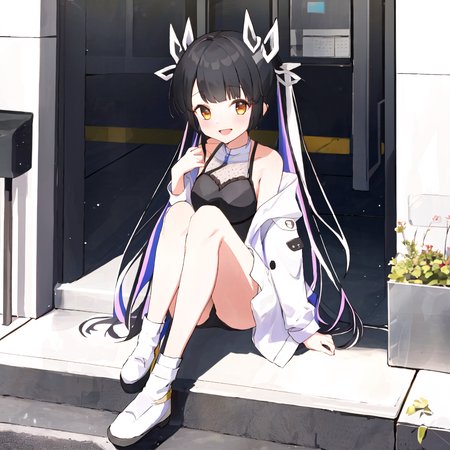 kojo anna,solo,1girl,<lora:kojo anna:1.0>,mesh