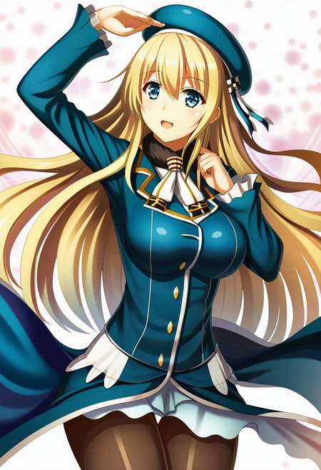 atago \(kancolle\), beret <lora:atago_xl:0.7>