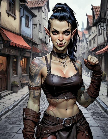Half-orc Females
