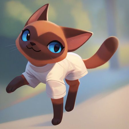 score_9, score_8_up, score_7_up, pikaole no humans animal focus, (Siamese cat:1.05), fur, full body solo blurry background, cute rating_safe source_furry, (dynamic pose:0.5)