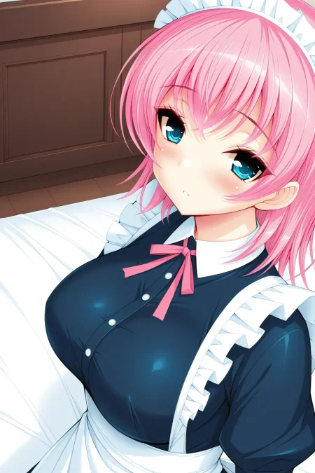 <lora:cygnus7_8AUWtNGtn_homare_ilxl:0.8>  masterpiece, best quality, cygnus7_8AUWtNGtn_homare_ilxl, 1girl, solo, general, maid, maid headdress