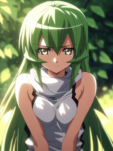 <lora:happy_tentacle-aruka-v0.1-000011:1>, ht_aruka, , medium breasts, green hair , outdoors cowboy shot, 1girl, (petite:1.2), solo focus, sad, (looking at viewer:1.1), backlighting, (depth of field:0.8), , score_9, score_8_up, score_7_up, score_6_up, score_5_up, score_4_up,