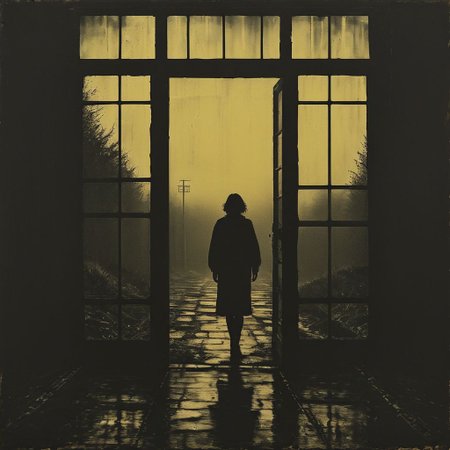 Nonbinary siluete, prison, landscape, doors, oriantal, techno, cell,  hope, prison, ,8k, master piece, Cinematic, Beautiful Lighting, trending on Devianart, surreal Art, Fantasy, Digital Art, Impressionistic, Surrealist,