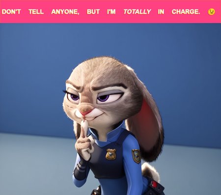 score_9_up, score_9, score_8_up, score_7_up, rating_explicit, leaning forward, smirk, half-closed eyes, shushing, finger to mouth, inside library, 1girl, solo, upper body, source_anime, girl 5hu5hing, Judy Hopps, 24 years old female, adult, Gray fur, Long ears, Pink nose, Purple eyes, Rabbit, Police uniform, Blue vest, Duty belt, Badge, Fluffy tail, judyhopps