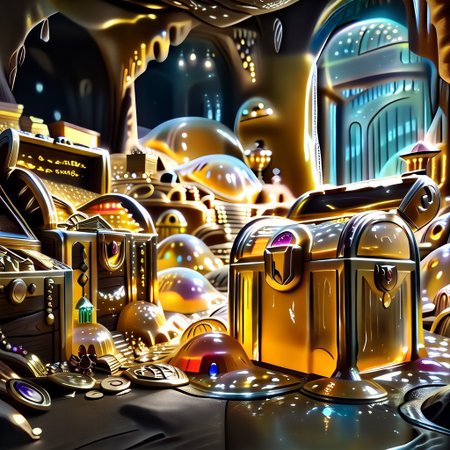 chalice made out of slime, fancy cup made out of slime, fancy chalice made out of slime, Detailed chalice made out of gold slime, Gem-studded slime chalice, multi-colored gems made out of slime, in a room of treasure made out of slime,  gold coins and bars made out of slime, wood-like treasure chest made out of slime, wood-colored slime chest, 
treasure-room, treasure, treasure chest, gemstone, coins, gold bars, gold pile, 
everything made of slime, No simple background,
((translucent slime)), ((transparent slime)), (bioluminescent slime), sl1m3, slime, great lighting, even lighting, no bright spots,