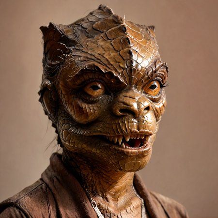 score_9,score_8,score_7,source_furry,
<solo:1.5>,
 trandoshan, trandoshan _starwars, alien,
trandoshan_starwars, trandoshan, alien, trandoshan _starwars, realistic, teeth, no humans, solo, sharp teeth, scales, looking at viewer, portrait, open mouth, horror (theme), colored sclera, solo, teeth, realistic, no humans, portrait, looking at viewer, open mouth, simple background, sharp teeth, scales, monster, alien,
 <lora:Trandoshan_Star_Wars_V2:1> trandoshan_starwars,
