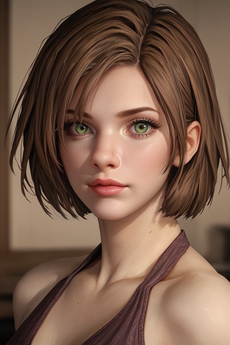score_9, score_8_up, score_7_up,
<lora:SH4Eileen:0.9>
SH4Eileen, 1girl, green eyes, short hair, brown hair, looking at viewer, portrait