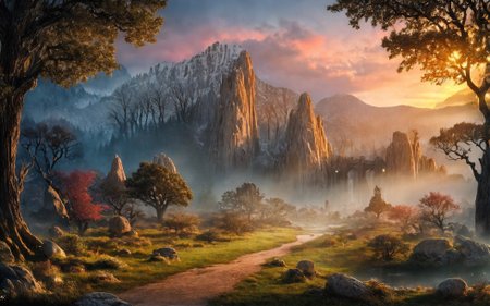 (masterpiece:1.2), (best quality,:1.2), 8k, HDR, ultra detailed, ((photorealistic)), professional light, cinematic lighting, fashion photography, ambient lighting, fantasy, background, volumetric light,
BREAK
enchanted rocks and boulders, art by Frank C. Papé ,oil painting \(medium\), 
a house on a bare tree in the middle of a forest,illusionary birdsong fantasy jungle,
detailxl,
<lora:ostris_detailSlider_v40:1>, FanLan, <lora:FantasyLandscape:0.7>, epiCPhoto, <lora:add_detail:0.3>, <lora:color background:0.3>,