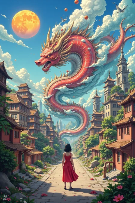 godzillla destruying a city beautiful  anime landscape, noon, woman, very intricate, very detailed, sharp, bright, colorful, <lora:Hand v2:0.5> <lora:Anti-Blur:1><lora:Insane Detail Slider:0.25>  <lora:flux.1_lora_flyway_Epic-detail_v2:0.3> <lora:fluxenhancer:0.25> <lora:ROWER:0.6> <lora:flux-charmer-v1-1:0.4>  <lora:Ceramic:0.8> CTAI, Ceramic
