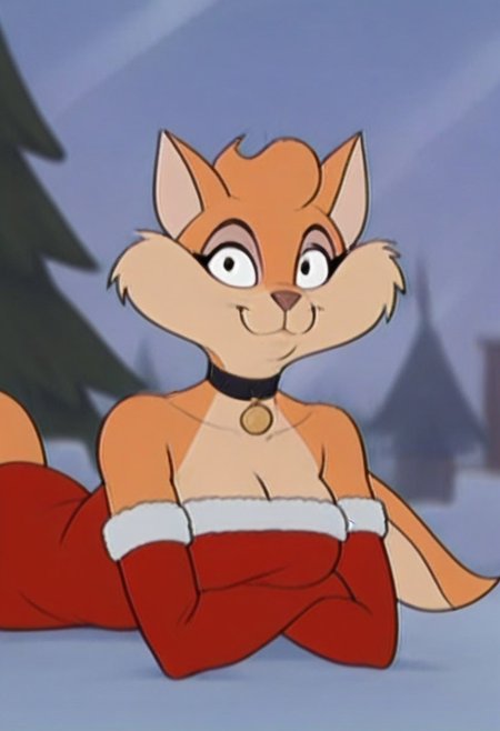 score_9, score_8_up, score_7_up, score_6
cat girl, furry, ginger wildcat, fantomcat, woman,1girl, furry female, red dress, dress, furry,black eyes, gloves, solo, snow, fur-trimmed dress, christmas, snowflakes, breasts, smile,cat tail, fur trim, elbow gloves, animal ears, lying, cleavage, medium breasts, snowing, outdoors, santa costume, fur-trimmed gloves,short hair, short dress, on stomach, looking at viewer, closed mouth,brown fur, alternate costume, red gloves, signature, pine tree, santa dress, tree, full body, boots, blurry background, blurry, choker