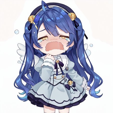 score_7_up, score_6_up, score_5_up, source_anime,
<lora:amamya.pony:1>, amamya,
<lora:SesieldCry_ponydxl_Incrs_v1:1>, IncrsSesCry, chibi, tears, crying, 1girl, solo,