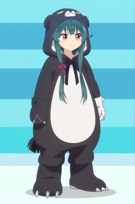 score_9, score_8_up, score_7_up,anime_source, source_anime, best background, detailed background, anime screencap,  Yuna, Main Outfit, closed mouth, full body, solo, standing  <lora:JN_Yuna_Kuma_Pony:0.8>
