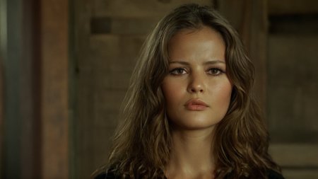 UHD, 4k, ultra detailed, cinematic, a photograph of cinematic film still of <lora:add-detail-xl:0.1>1
<lora:detailed:0.3> realism
<lora:perfection style:0.2> perfect
<lora:eyetune:0.6>
<lora:xl_more_art-full_v1:0.1>
<lora:Ron Fricke style:0.3>
<lora:Unreal Engine style:0.3>
<lora:TeethXL:0.3>
<lora:Chiaroscuro Lighting Style:0.3> Chiaroscuro Lighting Style
<lora:Once Upon a Time in the West style:0.9>
In the 1880's,in an old wild west town Claudia Cardinale Jill McBain a woman with a very long hair stares at the camera,1girl,solo,long hair,looking at viewer,brown hair,brown eyes,closed mouth,blurry,lips,portrait,realistic,19th Century,western movie themed,sharp,detailed,epic photography,artistic,dramatic light,cinematic style,film style,Once Upon a Time in the West style , emotional expression, epic, beautiful lighting, inpsiring