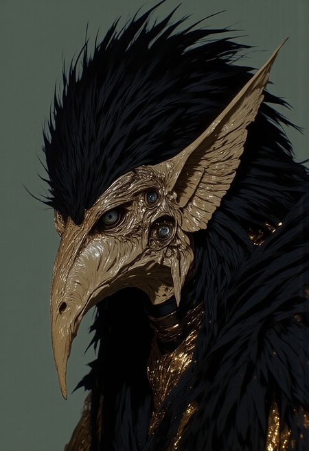 "That is a harpy from the Xardoon Sea. Very few remain. They are partial to the flesh of drowned sailors, and when a ship is doomed they come to keep vigil. "