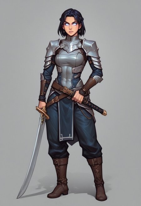 bestifacator, weapon, sword, holding weapon, holding, black glowing eyes, dynamic pose
((((full-clothed)))), ((long big sword in hands, sword in hands))
BREAK 
strange world background score_9, score_8_up, score_7_up, score_6_up, source_cartoon, rating_explicit, Expressiveh, (((((full body))))), dynamic pose