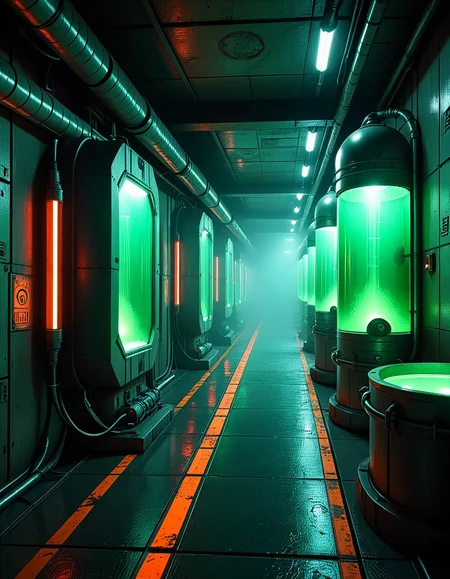 high-tech research laboratory