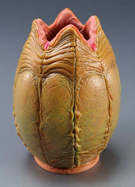 the xenoegg pencil holder,
<lora:Xenomorph_Egg_SDXL:1> xenoegg