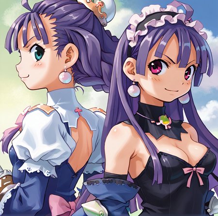 detailed background, shiny skin, posing, 2girls, back to back, standing, upper body, ADDCOMM
<lora:eclair.pony:1> eclair, aaa, ADDCOL
eclair, bbb,