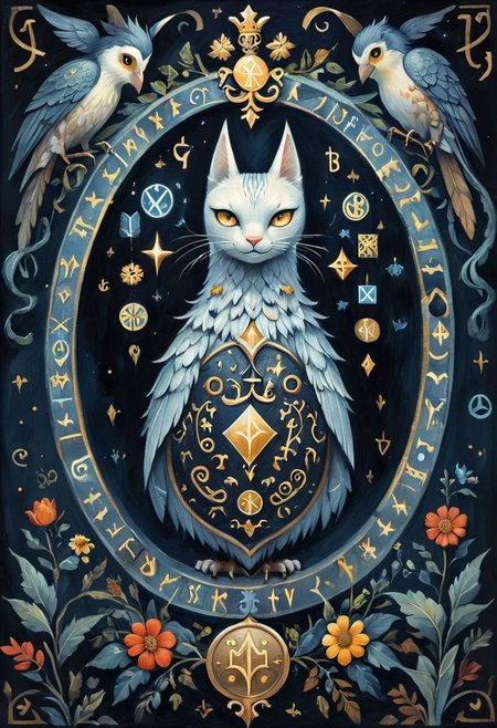 *snoo* 
Rosina Wachtmeister, 
Glowing Runes, Coat of Arms