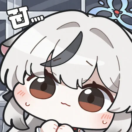 1girl, solo, blush, closed mouth, sweat, black eyes, :3, chibi, deformed, arikuigames1105, kokona \(blue archive\), 
very awa, masterpiece, best quality, amazing quality, absurd res, hi res, highres,  <lora:NoobV065sHyperDmd:1>  <lora:nunchi:0.7> <lora:Arikuigames1105IllustriousV1:1> <lora:ER_SD:1>