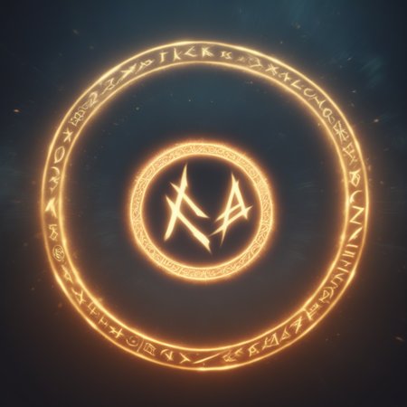 Glowing runes - SDXL