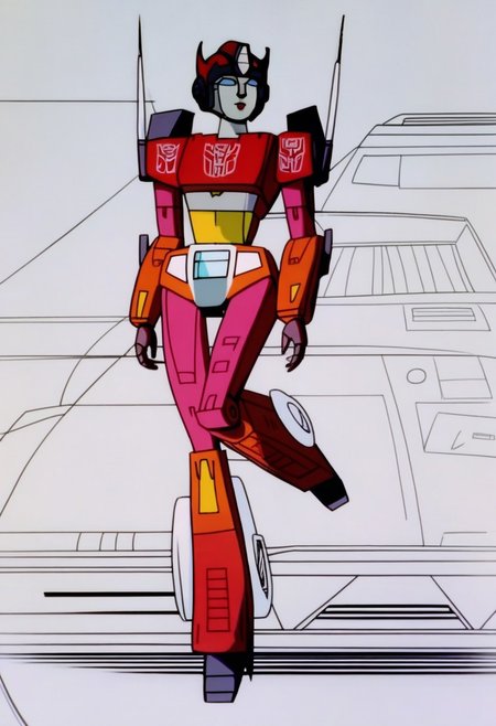 robot planet in space
score_8_up <lora:Transformers 86 FT-000005:1> 1female, autobot, female, red body, red legs, red head, red helmet, small body, petite body, full body, slim body, round large eyes, blue eyes,  small horns protruding from head, , female lips, thin waist, excited expression, transforms in to car, slender form, no stomach grill, red stomach, short stubby, legs, no blue colour,