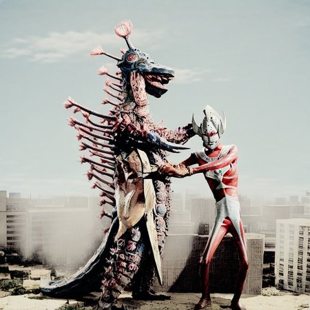 ultraman vs monster