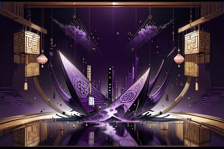 highly insanely detailed, masterpiece, top quality, best quality, highres, 4k, 8k, RAW photo, (very aesthetic, beautiful and aesthetic),  
(code_style,codestyle),traditional chinese text,japanese text,(sympattern,geometric pattern),vibrant,colorful,Doodle,vignette, 
<lora:CodeStyle (half generic class)_564920:0.8>, 
(1girl:1.3), 1other, 
(pure purple background,transparent background:1.2),âââ