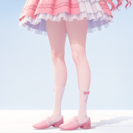 score_9, score_8_up, score_7_up, simple background, 
1girl, nikki def, socks, pink shoes,
<lora:nikki_def_pony_v1:1>