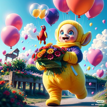 Teletubbies said hello