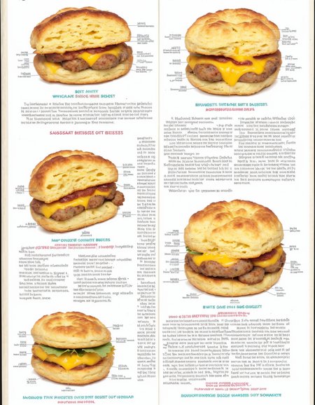 sausage egg and cheese biscuit <lora:BoduMedical-06:1> bodumedical, white background,  english text