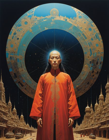 by Moebius and Hiromu Arakawa,  (neo-pop, masterful, beautiful:1.4), poster art, bold lines, hyper detailed, expressive,  award winning,  (scenery:1.4), (intricate details, masterpiece, best quality:1.4),
looking at viewer, dynamic pose, wide angle view,
<lora:add-detail-xl:1> <lora:xl_more_art-full_v1:0.5>  <lora:NicolaSamori:0.5> in the style of nicola samori <lora:looking_at_viewer:2>