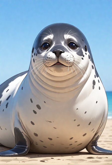 <lora:seal_XL_pony_v1:1>seal (animal), BREAK score_9, score_8_up, score_7_up, BREAK  source_anime, best quality, masterpiece,uncensored,  <lora:Hyper-SDXL-4steps-lora:1>, zPDXL
