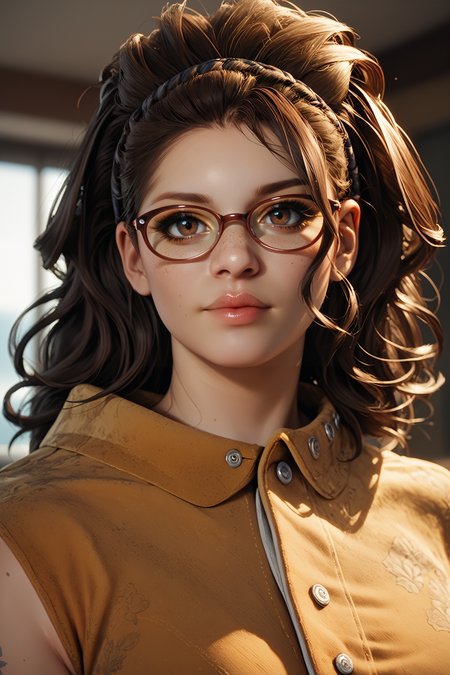 score_9, score_8_up, score_7_up, score_6_up
<lora:DMC5Nicoletta:1.0>
DMC5Nicoletta, 1girl, brown hair, long hair, brown eyes, glasses, looking at viewer, portrait