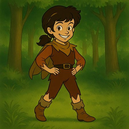 Fox's Peter pan and the pirate: Peter Pan