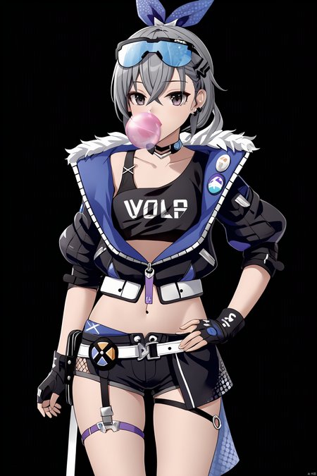 ( A3 | Pony | Kohaku) SDXL Lora-银狼-Silver Wolf-崩坏：星穹铁道 Honkai Star Rail-MIHOYO Collection 米家全家桶系列
